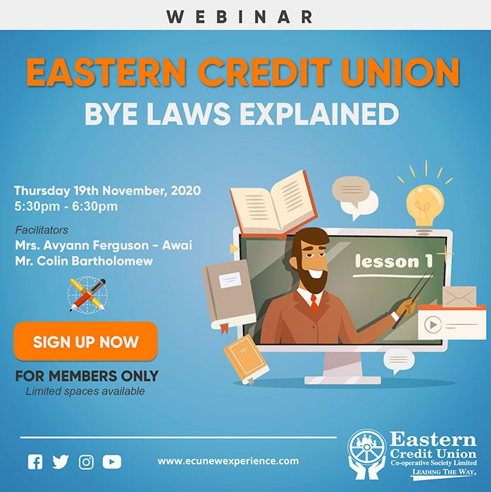 Eastern Credit Union Bye Laws Explained Webinar